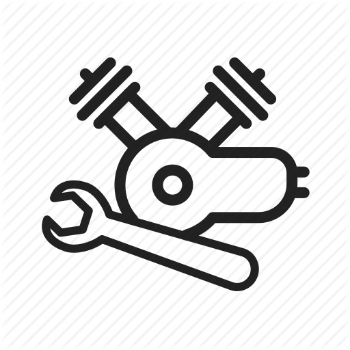 512x512 Auto, Automobile, Car, Engine, Motor, Parts, Repair Icon