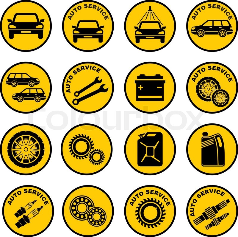 800x795 Car Repair Service Icon Stock Vector Colourbox