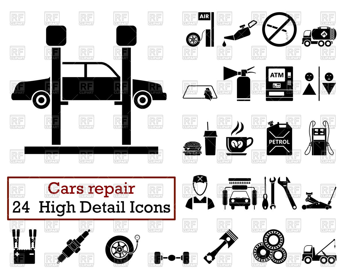 Auto Repair Icon at Vectorified.com | Collection of Auto Repair Icon ...