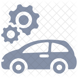 256x256 Auto Service Icon Of Glyph Style