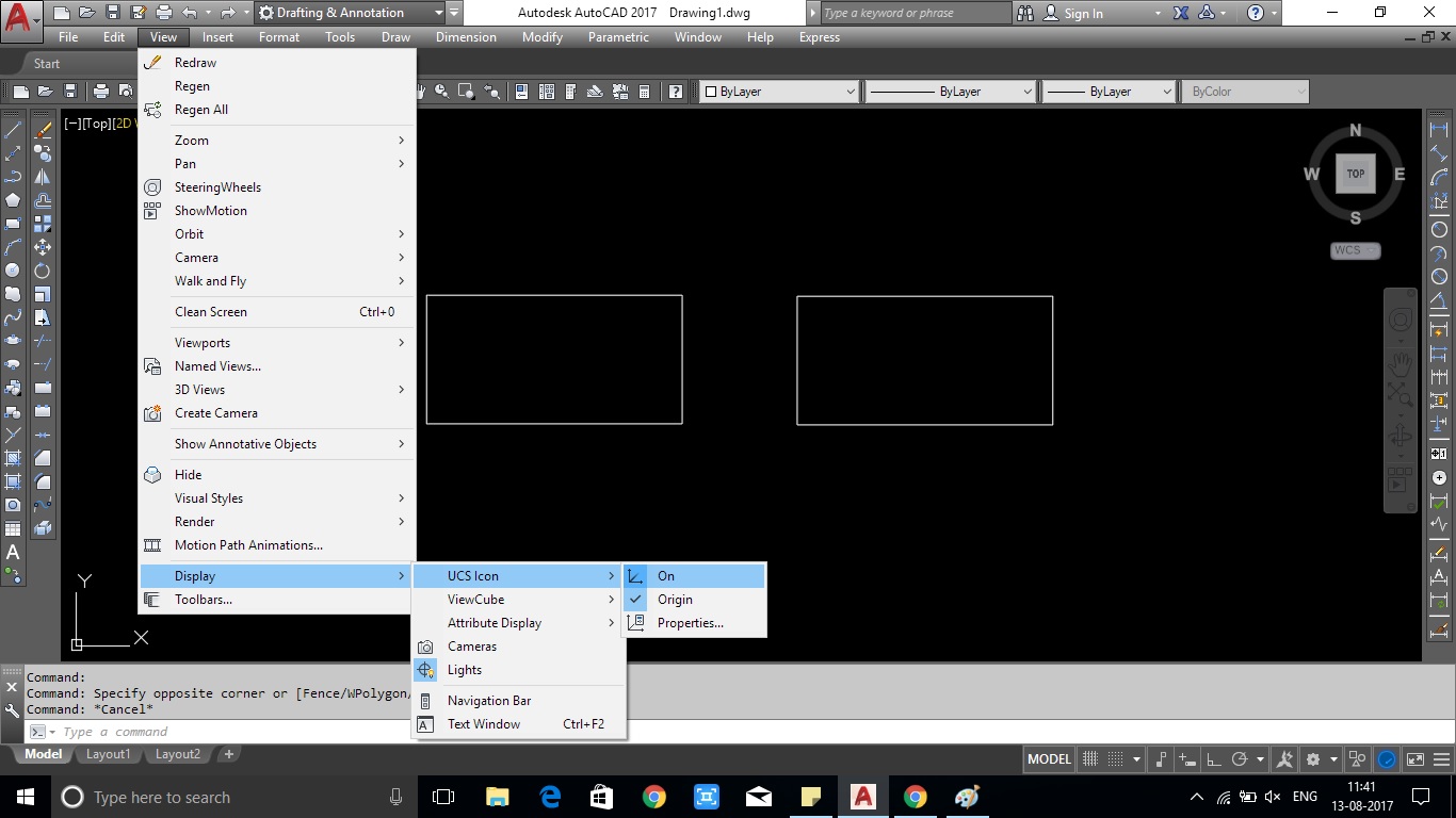 1366x768 Ways To Restore Missing Ucs Icon In Autocad Showing With Image