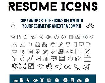 340x270 G O O D T O K N O W Resume Icons
