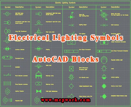 550x450 Autocad Lighting Symbols Free Download