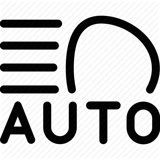 512x512 Automatic, Car, Dimmer, Headl Headlights, Lights Icon