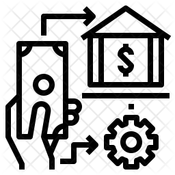 256x256 Automatic Payment Icon Of Line Style