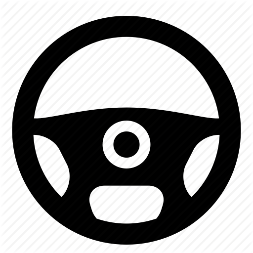 512x512 Automotive, Driver, Steering, Wheel Icon