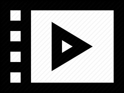 512x384 Autoplay, List, Media, Movie, Queue, Video Icon