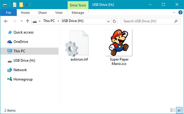 626x388 How To Set A Custom Icon And Label For Removable Drives In Windows