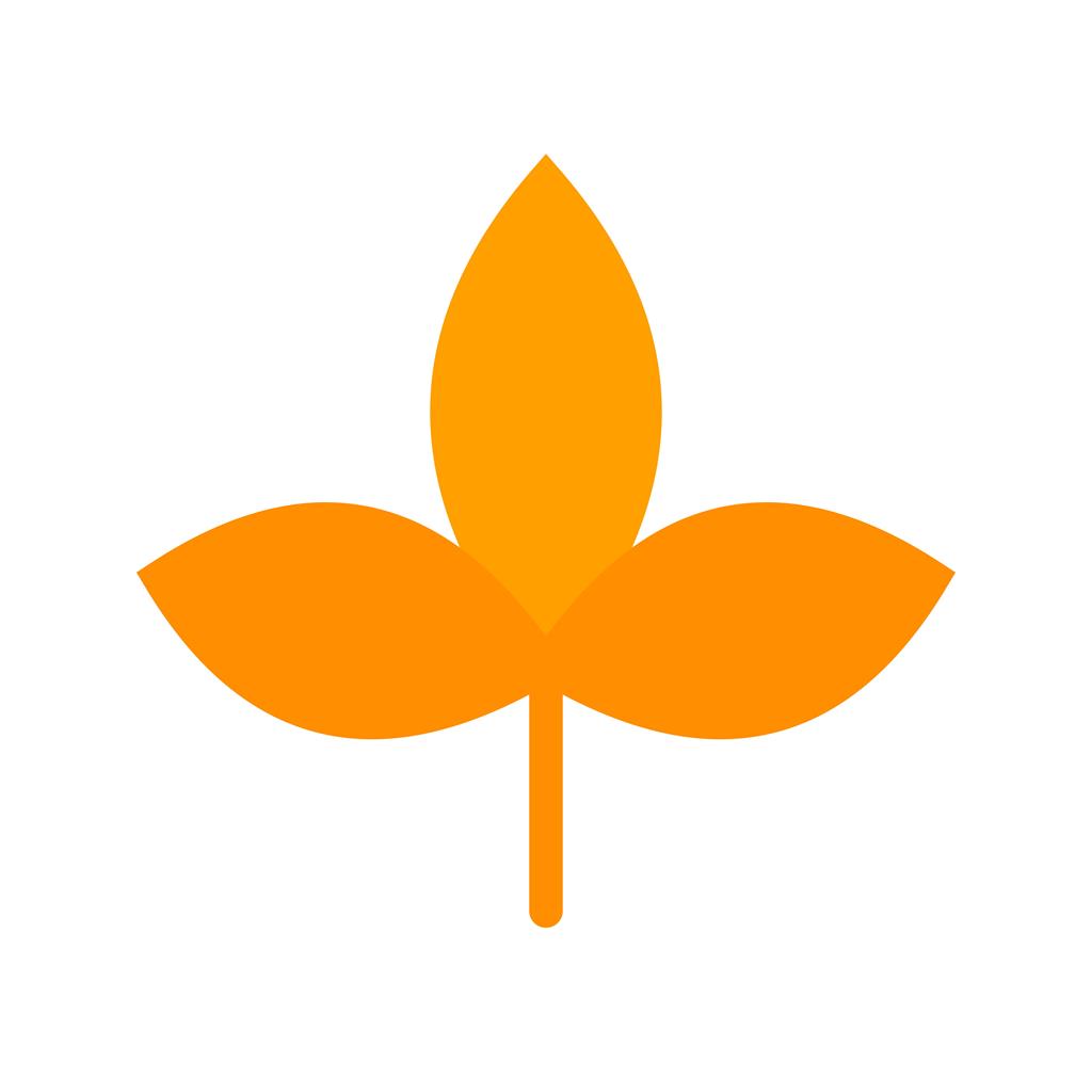 1024x1024 Autumn Leaf Flat Multicolor Icon