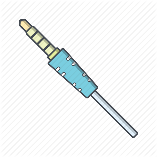 512x512 Aux, Aux Cable, Jack Icon