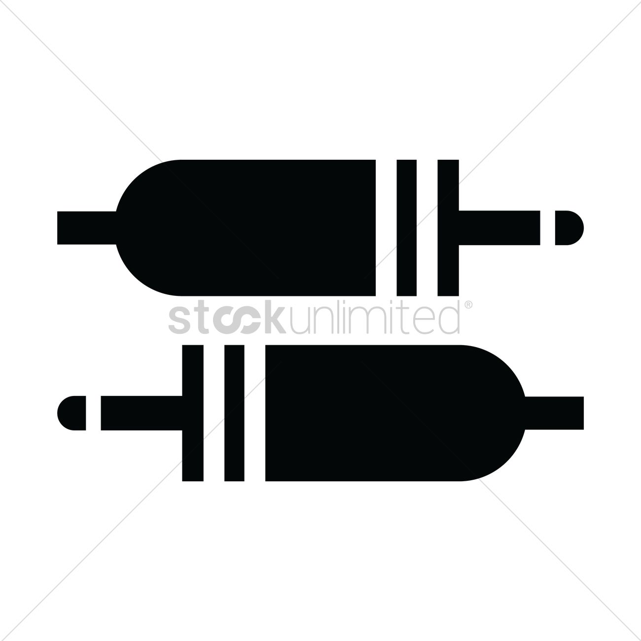 1300x1300 Aux Cable Icon Vector Image