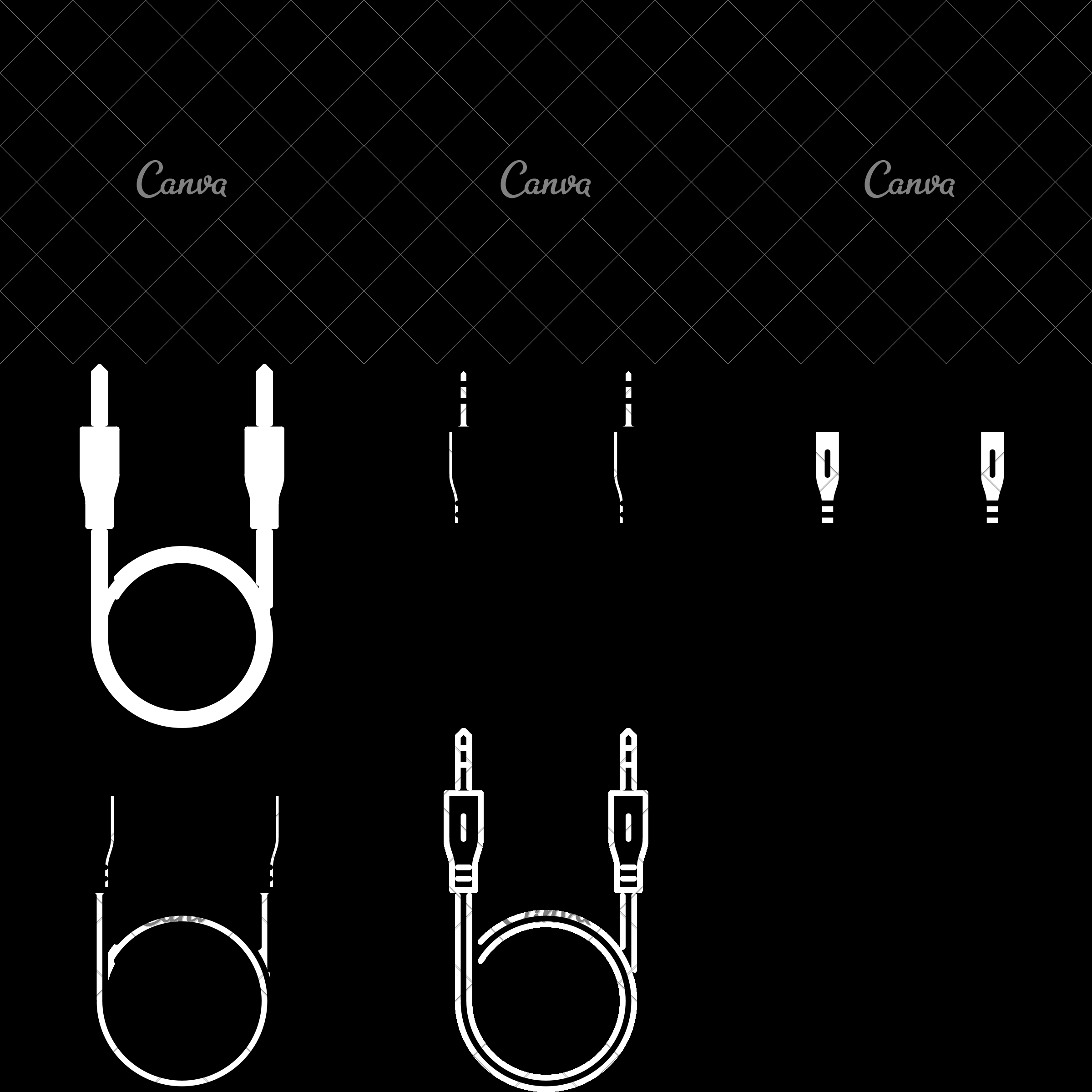 2400x2400 Aux Cable Icon