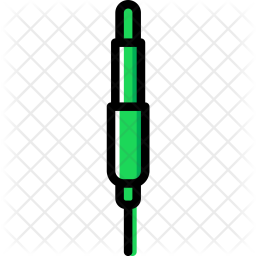 256x256 Aux Icon Of Colored Outline Style