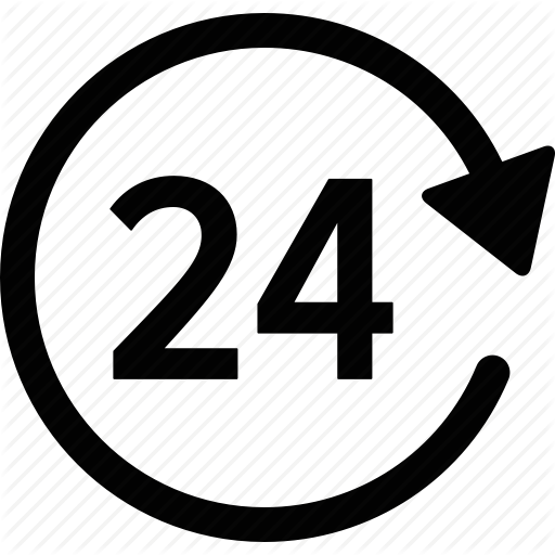 512x512 Availability, Customer, Hour, Hours, Service, Support Icon