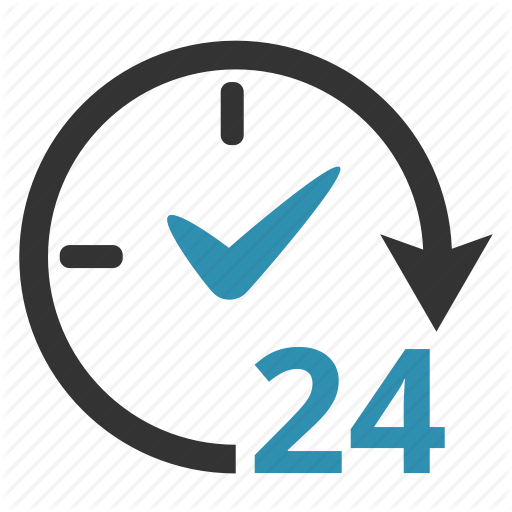 512x512 Availability, Available, Clock, Whole Day Icon