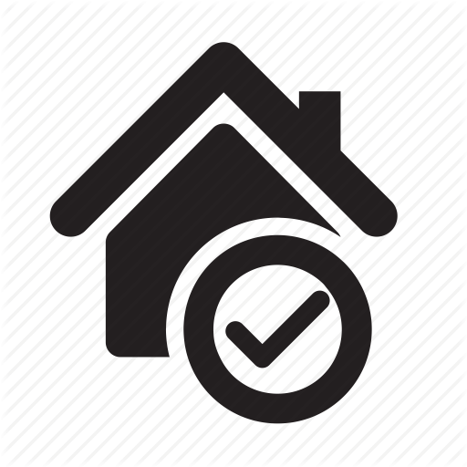 512x512 Approved, Available, Checkmark, Home, House, Real Estate, Safety Icon