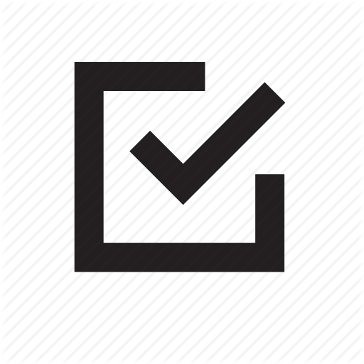 512x512 Available, Box, Check, In Stock Icon