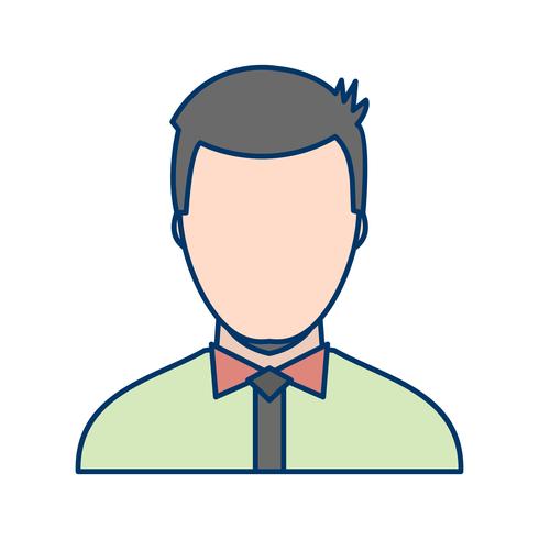 490x490 Avatar Icon Vector Illustration