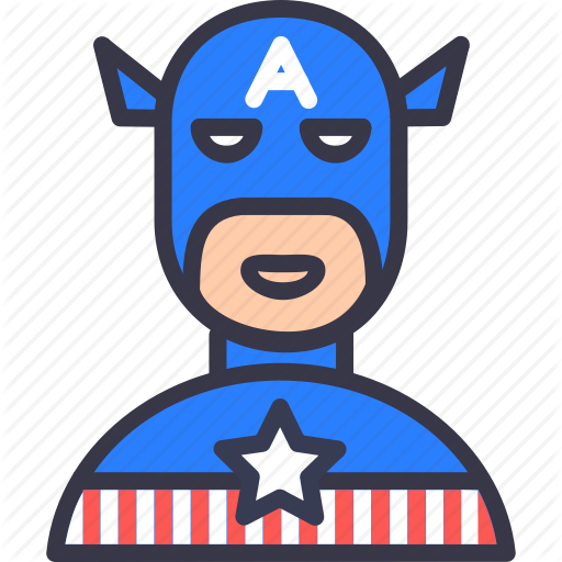 512x512 America, Avatar, Avenger, Caption, Character, Marvel, Movie Icon