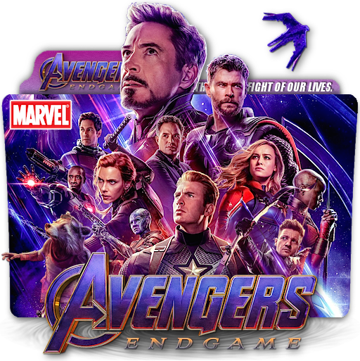 512x513 Avengers Endgame Movie Folder Icon