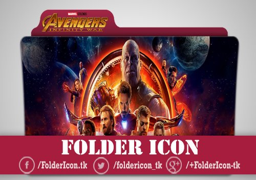 500x353 Folder Icon On Twitter Avengers Infinity War Folder Icon Https