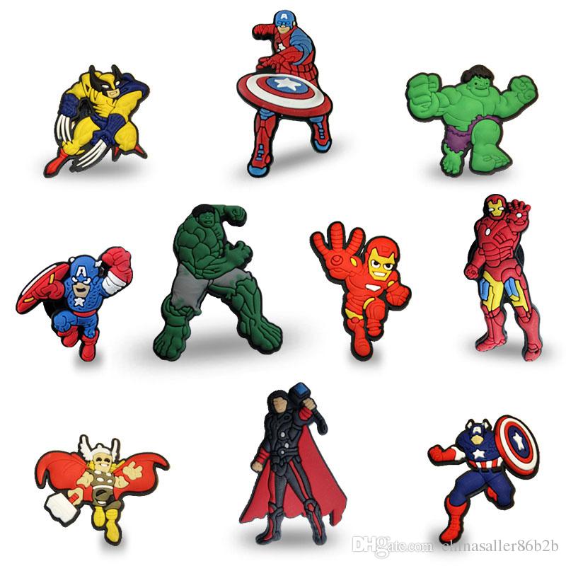 800x800 Moq=the Avengers Pvc Figure Icon Brooch Pins Badges Cute Pin