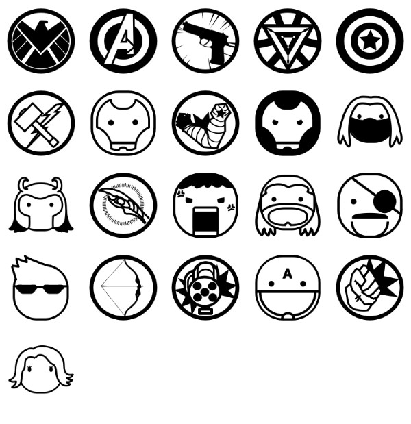 600x619 Avengers Icons Free Icon Packs Ui Download