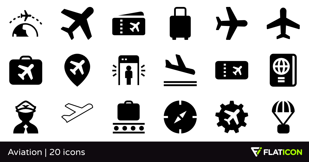 1200x630 Aviation Free Icons