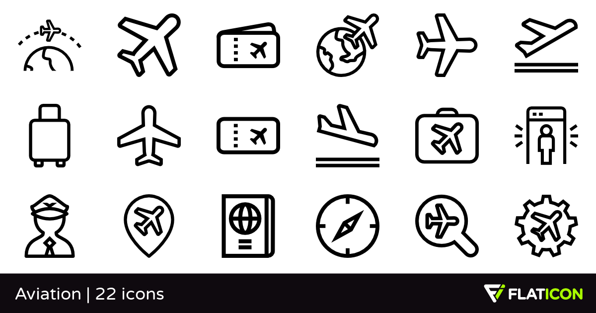 1200x630 Aviation Free Icons