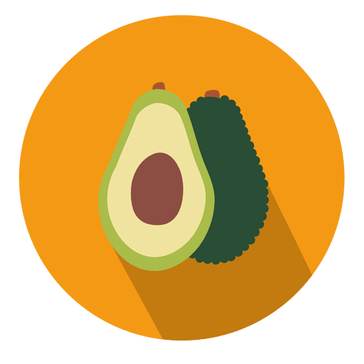 512x512 Avocado Circle Icon