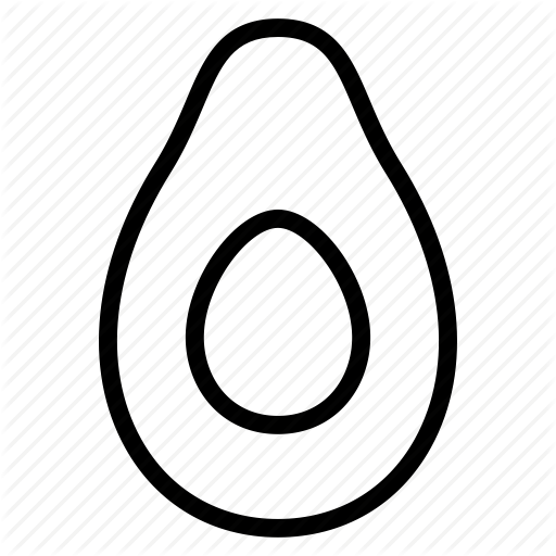 512x512 Avocado, Food, Fruit, Vegetable Icon