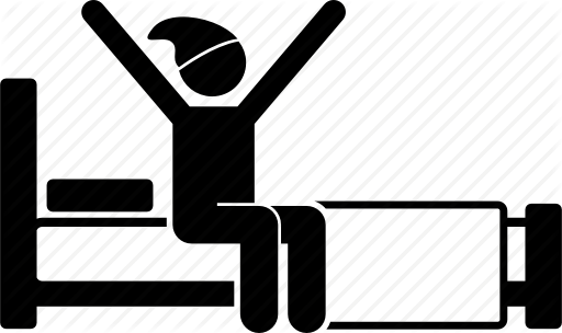 512x304 Awake, Bed, Morning, Night, Sleep, Sleeping, Waking Up Icon
