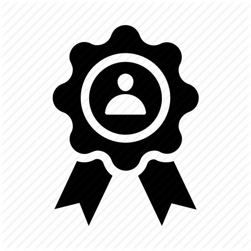 512x512 Account, Achievement, Award, Award Icon, Badge, Man, User, Wreath Icon