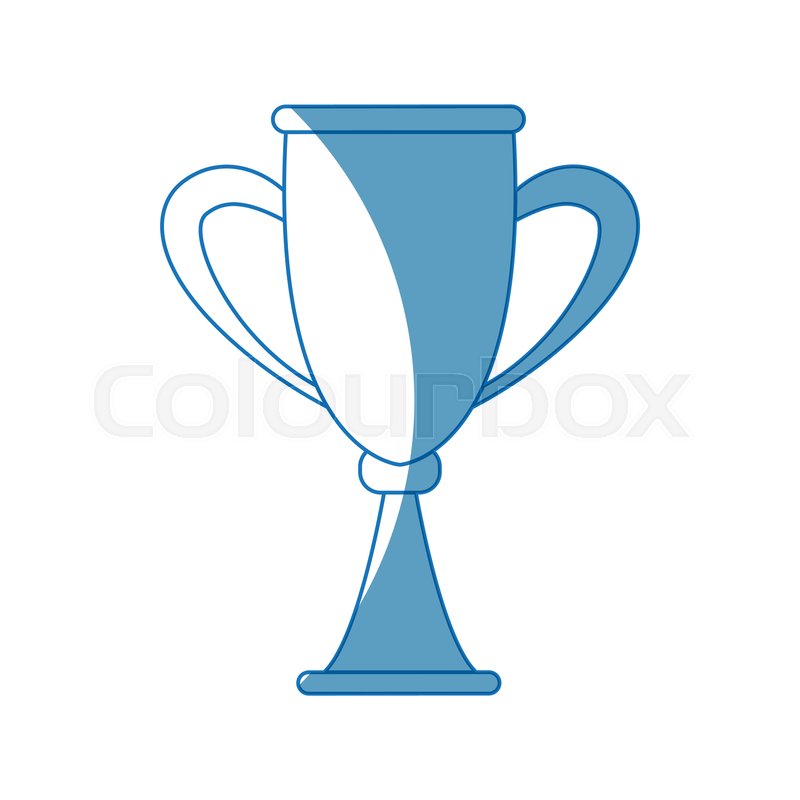800x800 Trophy Award Competition Winner Icon Stock Vector Colourbox