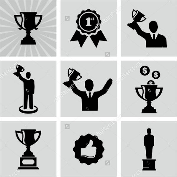 600x599 Award Icons