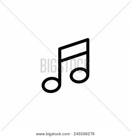 450x470 Music Be Aware Vector Icon On White Background Music Be Aware