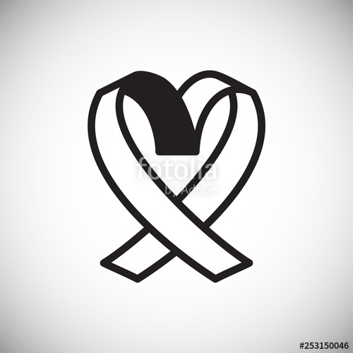 500x500 Awareness Icon On Background For Graphic And Web Design Simple