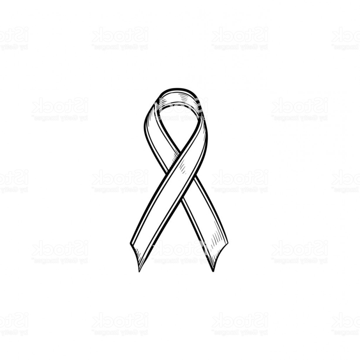1228x1228 Awareness Ribbon Hand Drawn Outline Doodle Icon Gm Catchsplace