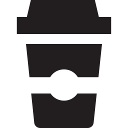 256x256 Coffee Takeaway Icon Glyph