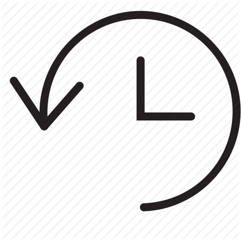 480x480 Arrow, Away, Line, Loop, Time Icon