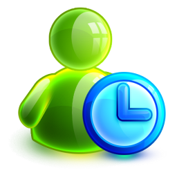 256x256 Away Icon Chat Iconset Saviourmachine