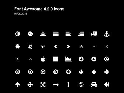 Font Awesome Icons 400x300 Font Awesome Icons
