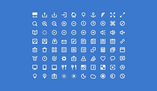 Awesome White Web Icons Pack Psdsvgcss 600x349 Awesome White Web Icons Pack Psdsvgcss