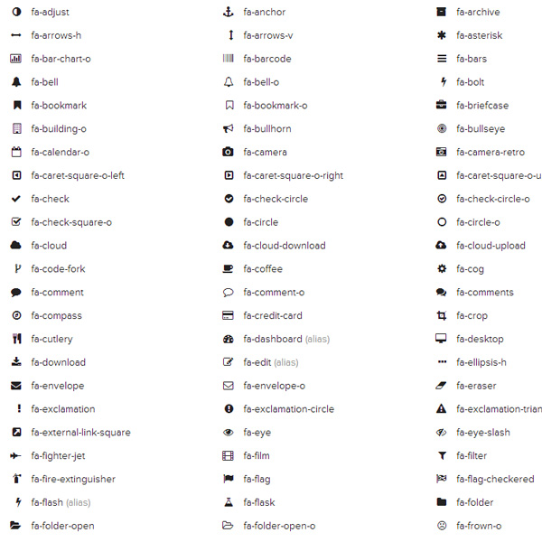 Icon Font Pack 600x600 Icon Font Pack