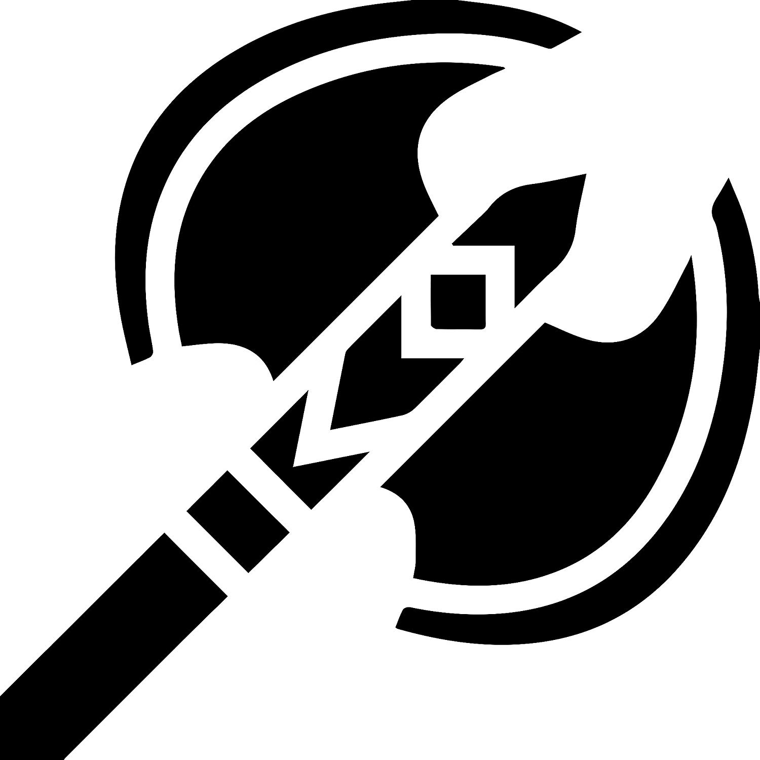 1500x1500 Angdest Sharp Axe Icon Symbol