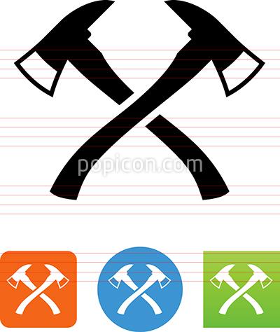 400x474 Fire Axe Icon