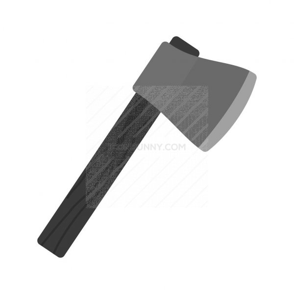 600x600 Axe Greyscale Icon