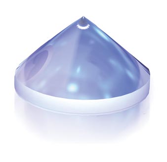 338x328 Apx Nir Altechna Plano Convex Axicon, Conical Lens, Ar