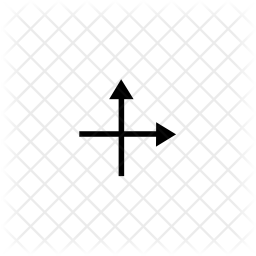 256x256 Axis Icon Of Glyph Style