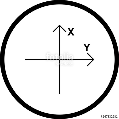 500x500 Vector Axis Icon Stock Image And Royalty Free Vector
